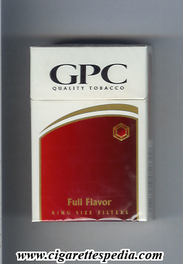 gpc design 3 quality tabacco full flavor ks 20 h usa