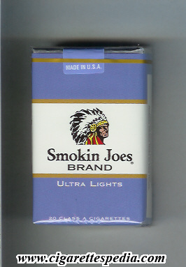 smokin joes brand ultra lights ks 20 s usa