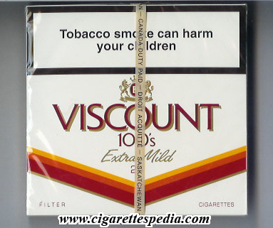 viscount viscount on white with v line extra mild l 25 b canada
