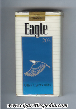 eagle american version design 2 finest selected tobaccos ultra lights ks 20 s usa