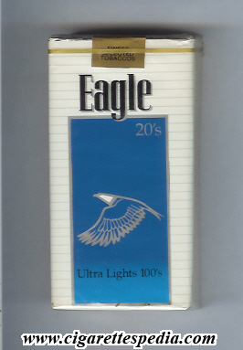 eagle american version design 2 finest selected tobaccos ultra lights ks 20 s usa
