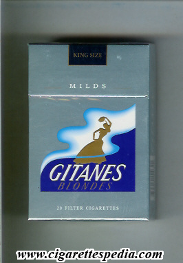 gitanes blondes white gitanes milds ks 20 h silver france