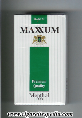 maxum premium quality menthol l 20 s paraguay