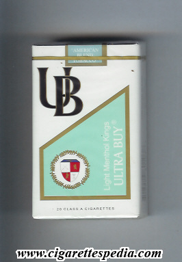 ultra buy ub light menthol ks 20 s china usa