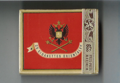 Cigarettes Orientales S-20-B - Belgium