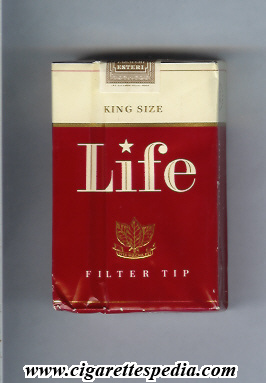 life filter tip ks 20 s red white germany usa