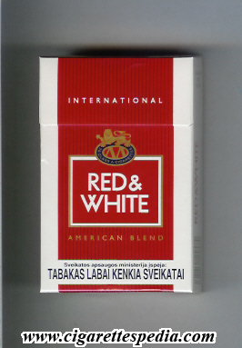 red white with square international american blend ks 20 h lithuania