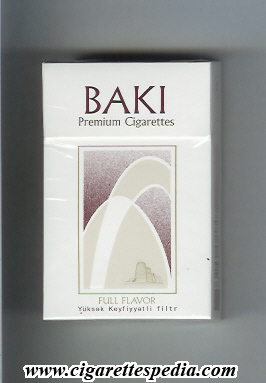 baki premium cigarettes full flavor ks 20 h england azerbaijan