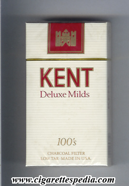 kent deluxe mild charcoal filter l 20 h usa