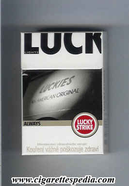 lucky strike collection design limited edition always lights ks 20 h czechia usa