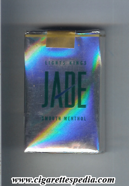 jade smooth menthol lights ks 20 s usa