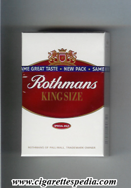 File:Rothmans english version new design by special appointment special mild ks 20 h ukraine england.jpg