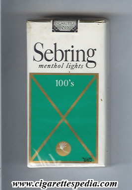 sebring menthol lights l 20 s usa