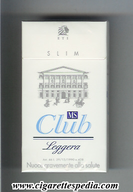 ms club eti slim leggera l 20 h italy