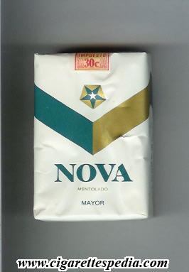 nova mexican version mentolado mayor ks 20 s mexico