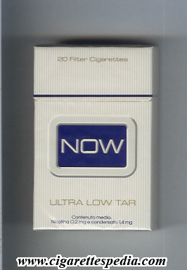 now ultra low tar ks 20 h germany usa