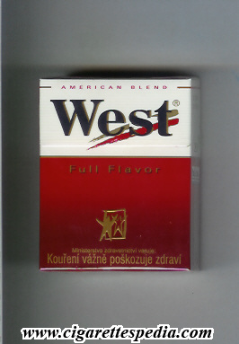 west r full flavor american blend s 20 h slovakia