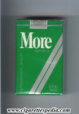 more menthol ks 20 s malaysia usa