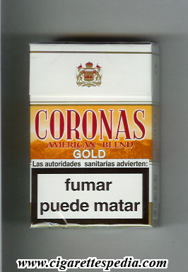 coronas american blend gold ks 20 h spain