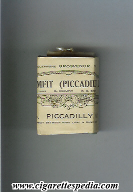 piccadilly english version 0 6s 20 h very old england