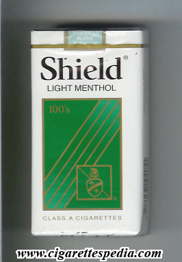 shield light menthol l 20 s china usa