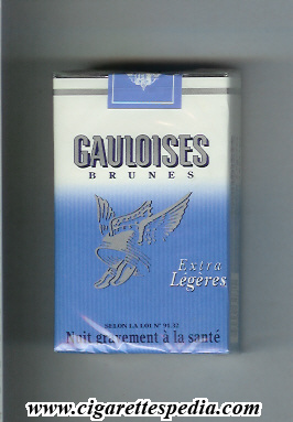 gauloises brunes extra legeres ks 20 s france