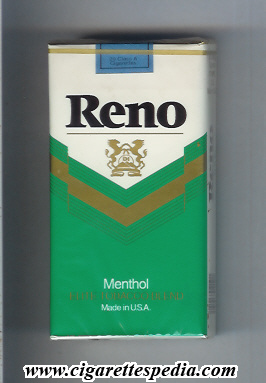 reno menthol l 20 s usa