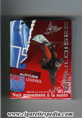 gauloises collection design extrem altitude legeres ks 30 h france