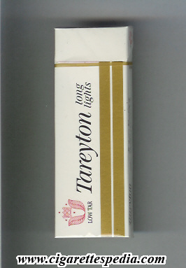 tareyton design 1 low tar lights l 4 h usa
