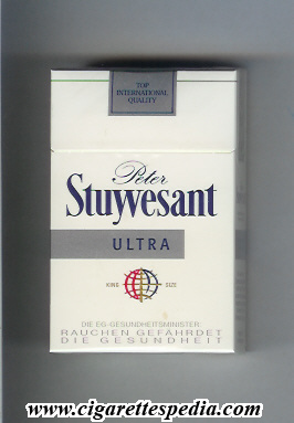 peter stuyvesant with small globe ultra ks 19 h germany
