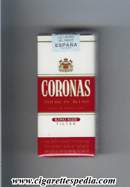 coronas american blend ks 10 s spain