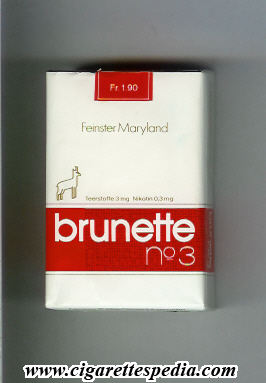 brunette design 2 no 3 ks 20 s switzerland