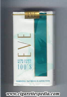 eve vertical name ultra lights menthol l 20 s usa