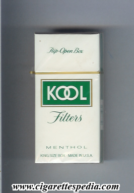 kool design 1 menthol ks 10 h usa