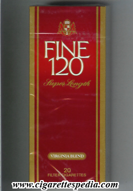 fine super lenght virginia blend sl 20 h france