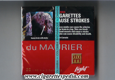 du maurier with diagonal line light s 20 b canada