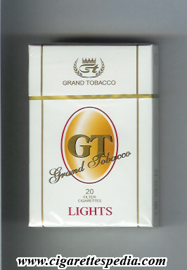 gt grand tobacco lights ks 20 h armenia