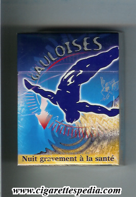 gauloises collection design with gymnast ks 30 h france
