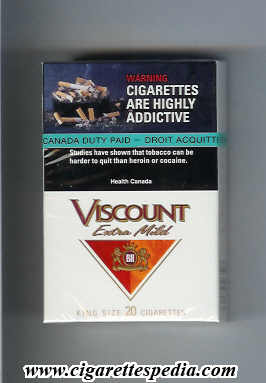 viscount viscount on white extra mild ks 20 h canada
