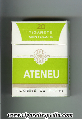 ateneu mentolate ks 20 h roumania