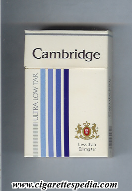 cambridge american version ultra low tar ks 20 h usa