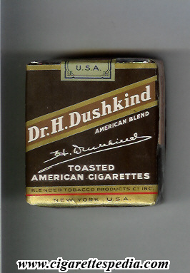 dr h dushkind american blend s 20 s holland usa