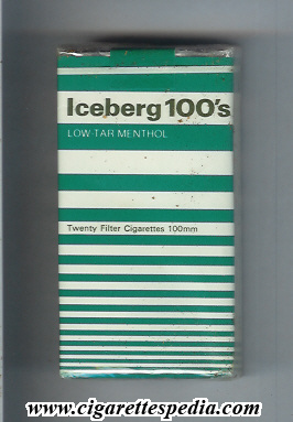 iceberg menthol l 20 s usa
