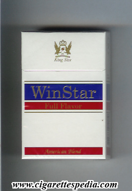 winstar full flavor american blend ks 20 h paraguay