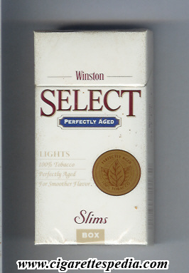 winston select perfectly aged lights l 20 h usa