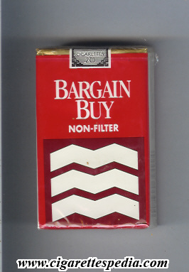 bargain cigarettes Bargain Buy (Non-Filter) KS-20-S - USA