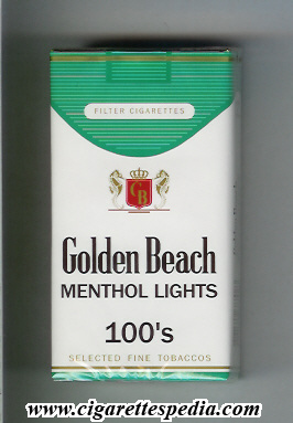 File:Golden beach selected fine tobaccos menthol lights l 20 s usa peru.jpg