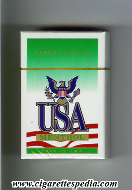usa american version design 2 menthol ks 20 h usa