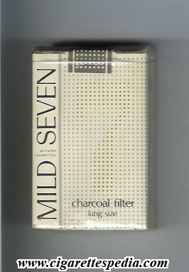 mild seven vertical name old design ks 20 s japan