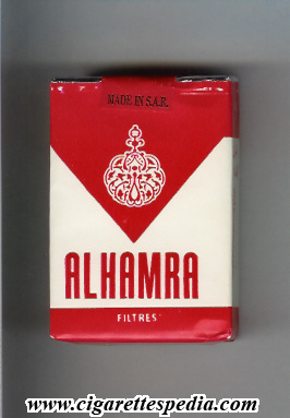 alhamra ks 20 s white red syria